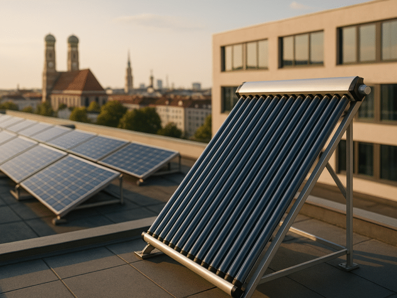 Solarthermie im Großraum München: Jetzt auf neue Gesetze reagieren und Betriebskosten nachhaltig senken