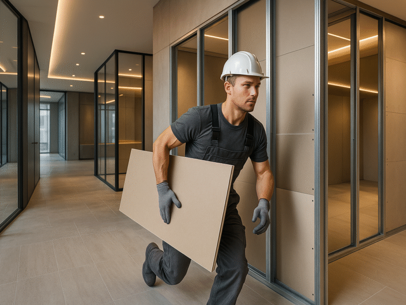 Trockenbau in München: Effiziente Lösungen zur Raumgestaltung für Bauunternehmen und Investoren in Bayern