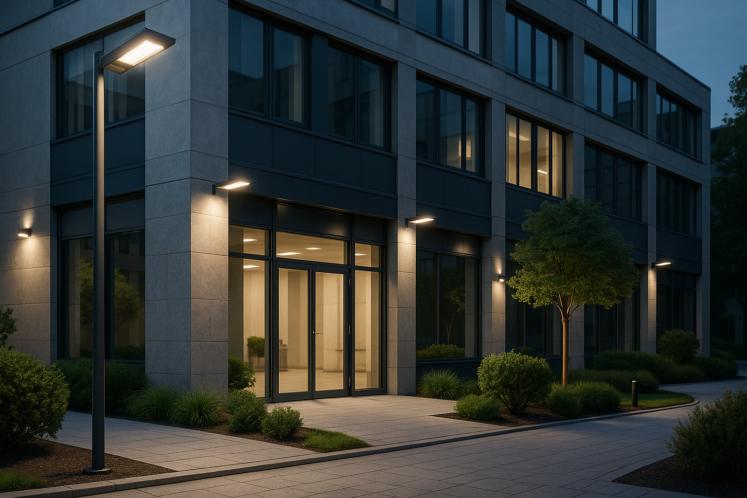 Bayern setzt auf innovative LED-Außenbeleuchtung: Energieeffizienz und Sicherheit für Gewerbe- und Premiumimmobilien im Fokus