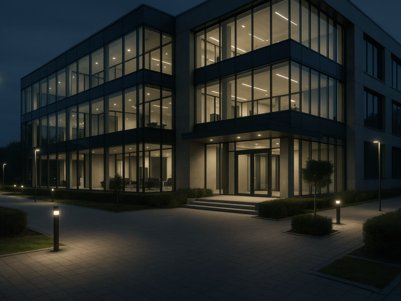 LED-Außenbeleuchtung in Bayern: Kosten reduzieren, Sicherheit erhöhen und ESG-Anforderungen erfüllen – Strategien für Bauunternehmen und Immobilienbesitzer im Jahr 2023