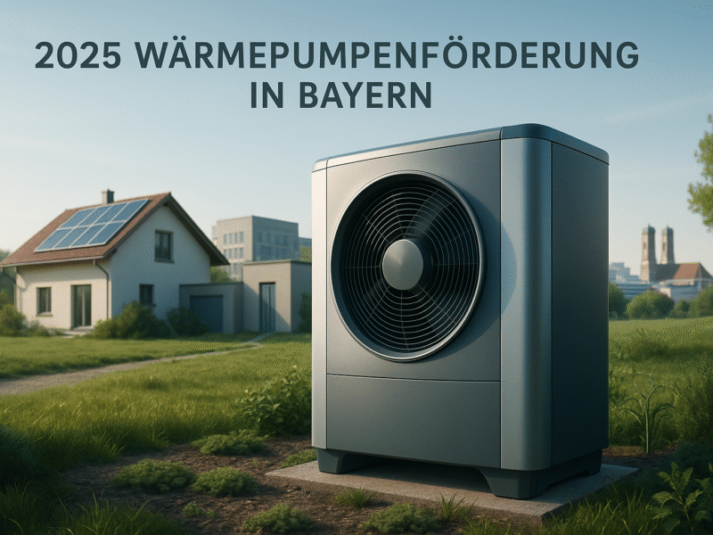 Wärmepumpenförderung 2025 in Bayern: Neue Gesetze und Fördermaßnahmen revolutionieren die Bauwirtschaft und senken Energiekosten