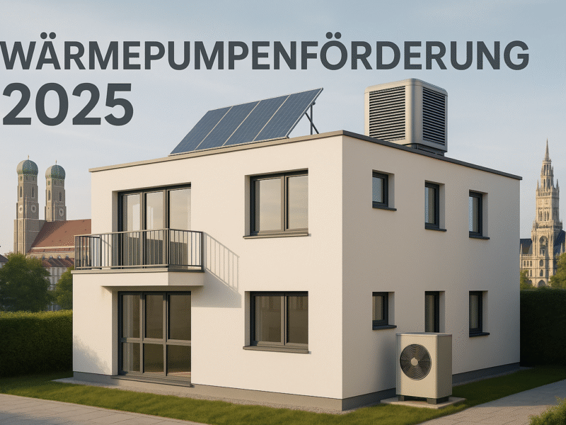 Wärmepumpenförderung 2025 in Bayern: So optimieren Bauunternehmen und Eigentümer ihre Energiekosten und profitieren von hohen Zuschüssen