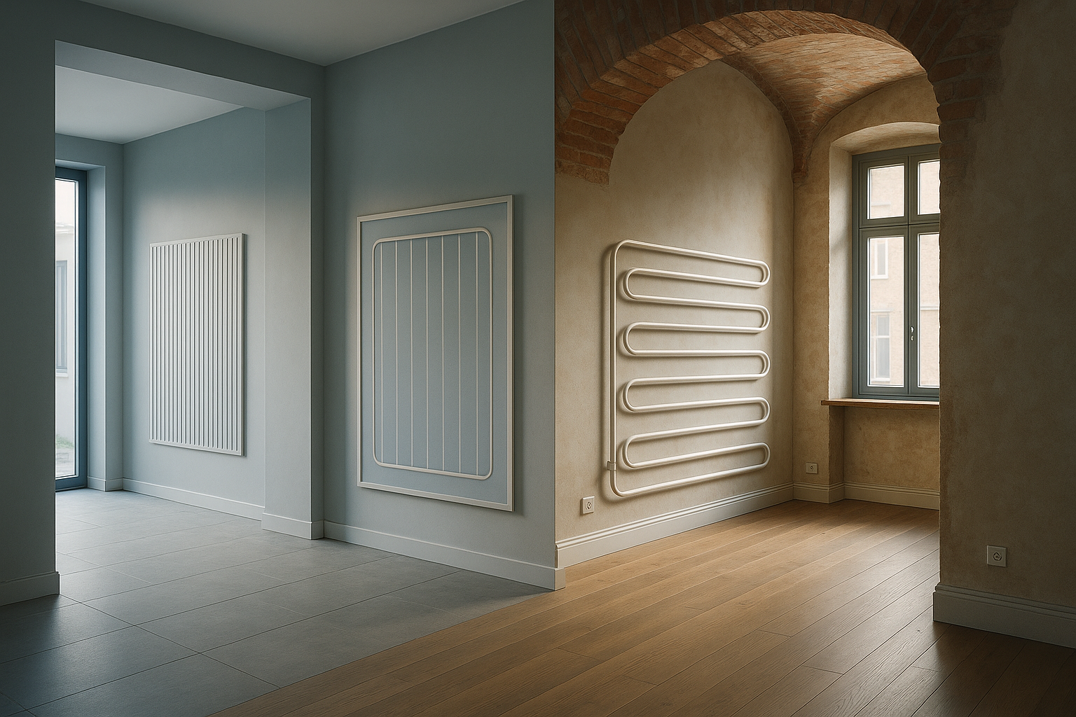 Wandheizung im Neubau und Altbau: Vorteile, Herausforderungen und Fördermöglichkeiten für die bayerische Bauwirtschaft im Fokus